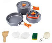 HKM-366035 Portable Outdoor Cooking Mess Kit for Camping, Hiking, and Picnics