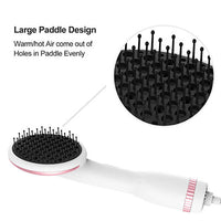 HKM-361299 Multifunctional Hair Dryer and Straightening Comb for Pets - Hot & Cold Air with Noise Reduction and Overheat Protection