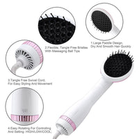 HKM-361299 Multifunctional Hair Dryer and Straightening Comb for Pets - Hot & Cold Air with Noise Reduction and Overheat Protection