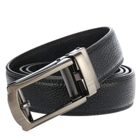 HKM-741971 Men's Cowhide Ratchet Belt with Custom Logo Option, Model LY33-2211-5