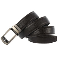 HKM-741971 Men's Cowhide Ratchet Belt with Custom Logo Option, Model LY33-2211-5