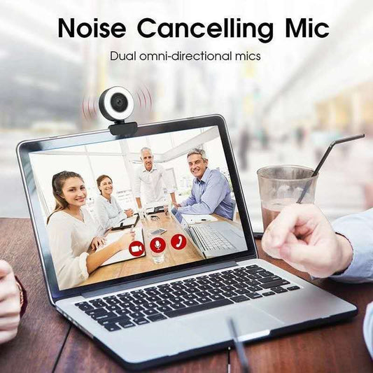 KTX-167251 1080P HD USB Computer Camera with Adjustable Fill Light