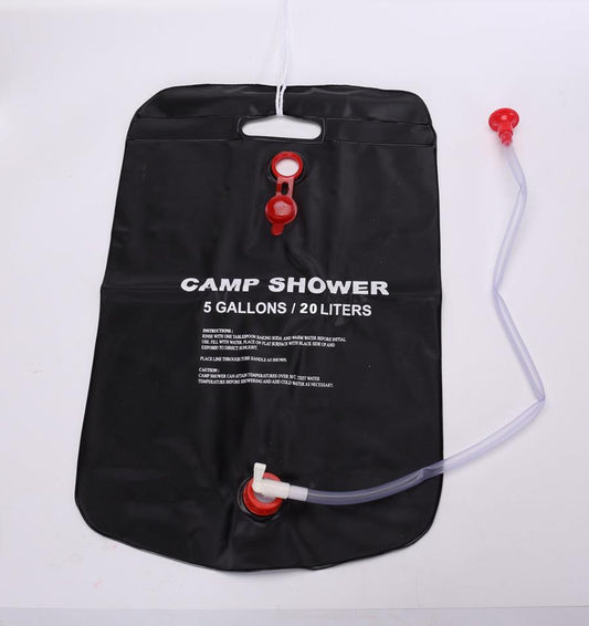 KTX-397651 Portable PVC Outdoor Camping Shower Water Bag for Travel Use