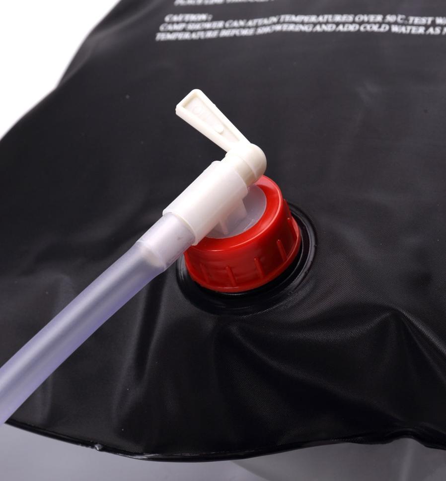 KTX-397651 Portable PVC Outdoor Camping Shower Water Bag for Travel Use