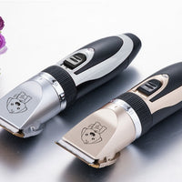 HKM-655059 Professional Pet Dog and Cat Grooming Clippers with Adjustable Titanium Ceramic Blades and USB Charging