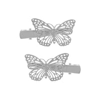 HKM-833235 Three-Dimensional Butterfly Bow Hairpin in 18K Electroplated Metal