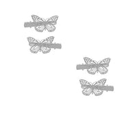 HKM-833235 Three-Dimensional Butterfly Bow Hairpin in 18K Electroplated Metal