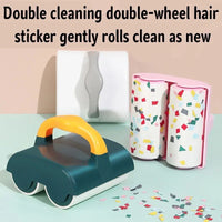 HKM-850515 Durable Pet Hair Removal Roller with Handle - Self-Cleaning Cleaners for Dogs and Cats