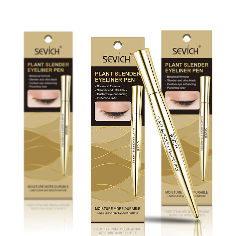 HKM-162707 Two-Tone Liquid Eyeliner Pen in Gold and Purple