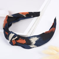 HKM-635475 Leopard Print Cloth Headband for Unisex Wear