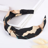 HKM-635475 Leopard Print Cloth Headband for Unisex Wear