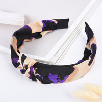 HKM-635475 Leopard Print Cloth Headband for Unisex Wear