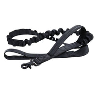 HKM-394707 Adjustable Military-Style Nylon Dog Collar and Leash Set in Multiple Colors