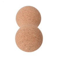 HKM-445075 Cork Peanut Ball for Yoga and Exercise Support