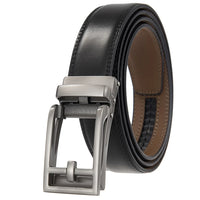 HKM-411987 Men's Casual Belt with Zinc Alloy Buckle, 3.0CM Width - Model LY33-000015-2