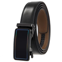HKM-411987 Men's Casual Belt with Zinc Alloy Buckle, 3.0CM Width - Model LY33-000015-2