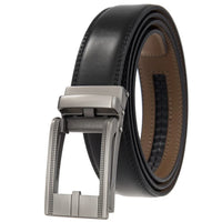 HKM-411987 Men's Casual Belt with Zinc Alloy Buckle, 3.0CM Width - Model LY33-000015-2