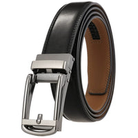 HKM-411987 Men's Casual Belt with Zinc Alloy Buckle, 3.0CM Width - Model LY33-000015-2