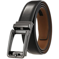 HKM-411987 Men's Casual Belt with Zinc Alloy Buckle, 3.0CM Width - Model LY33-000015-2