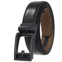 HKM-411987 Men's Casual Belt with Zinc Alloy Buckle, 3.0CM Width - Model LY33-000015-2