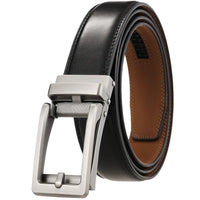 HKM-411987 Men's Casual Belt with Zinc Alloy Buckle, 3.0CM Width - Model LY33-000015-2