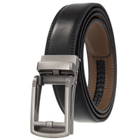 HKM-411987 Men's Casual Belt with Zinc Alloy Buckle, 3.0CM Width - Model LY33-000015-2