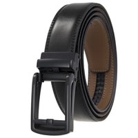 HKM-411987 Men's Casual Belt with Zinc Alloy Buckle, 3.0CM Width - Model LY33-000015-2