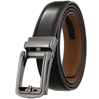 HKM-411987 Men's Casual Belt with Zinc Alloy Buckle, 3.0CM Width - Model LY33-000015-2