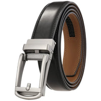 HKM-411987 Men's Casual Belt with Zinc Alloy Buckle, 3.0CM Width - Model LY33-000015-2