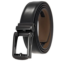 HKM-411987 Men's Casual Belt with Zinc Alloy Buckle, 3.0CM Width - Model LY33-000015-2