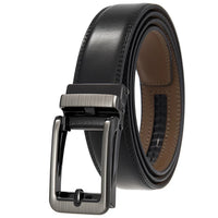 HKM-411987 Men's Casual Belt with Zinc Alloy Buckle, 3.0CM Width - Model LY33-000015-2