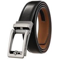 HKM-411987 Men's Casual Belt with Zinc Alloy Buckle, 3.0CM Width - Model LY33-000015-2