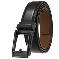HKM-411987 Men's Casual Belt with Zinc Alloy Buckle, 3.0CM Width - Model LY33-000015-2