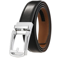 HKM-411987 Men's Casual Belt with Zinc Alloy Buckle, 3.0CM Width - Model LY33-000015-2