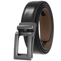 HKM-411987 Men's Casual Belt with Zinc Alloy Buckle, 3.0CM Width - Model LY33-000015-2