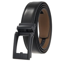 HKM-411987 Men's Casual Belt with Zinc Alloy Buckle, 3.0CM Width - Model LY33-000015-2