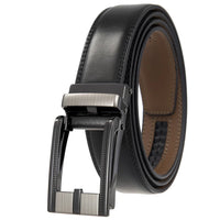 HKM-411987 Men's Casual Belt with Zinc Alloy Buckle, 3.0CM Width - Model LY33-000015-2