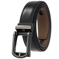 HKM-411987 Men's Casual Belt with Zinc Alloy Buckle, 3.0CM Width - Model LY33-000015-2