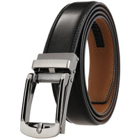 HKM-411987 Men's Casual Belt with Zinc Alloy Buckle, 3.0CM Width - Model LY33-000015-2