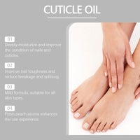 HKM-381139 Nourishing Double-Layer Cuticle Oil for Deep Moisturizing and Nail Strengthening