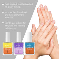 HKM-381139 Nourishing Double-Layer Cuticle Oil for Deep Moisturizing and Nail Strengthening