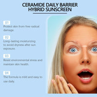 HKM-636115 Ceramide Protective Cream for Moisturizing and Skin Repair - 50g
