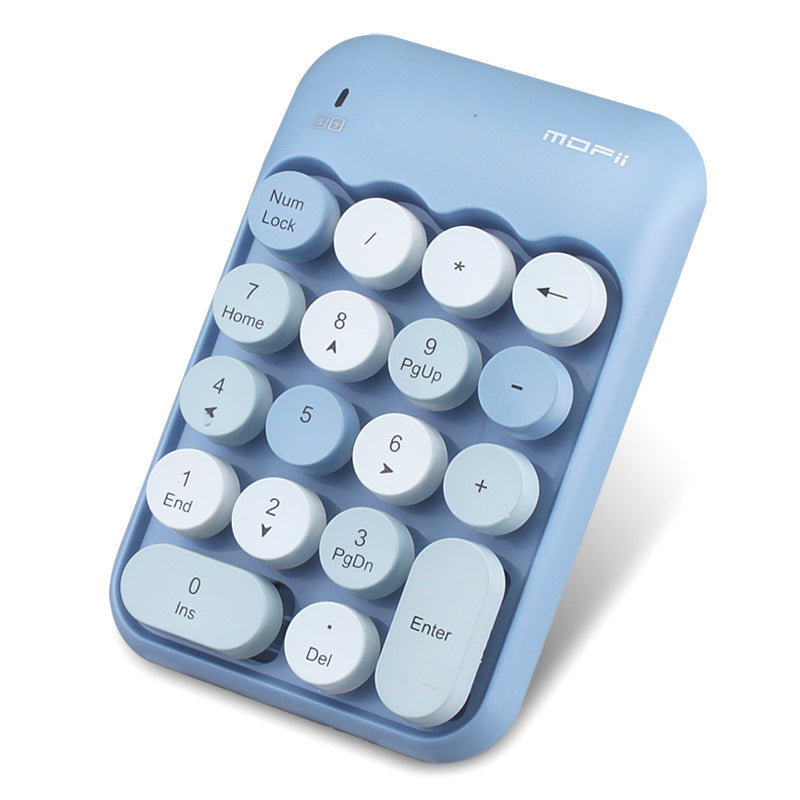 KTX-778003 Wireless Numeric Keyboard for Financial Use - 18-Key Compact Cash Register Keypad