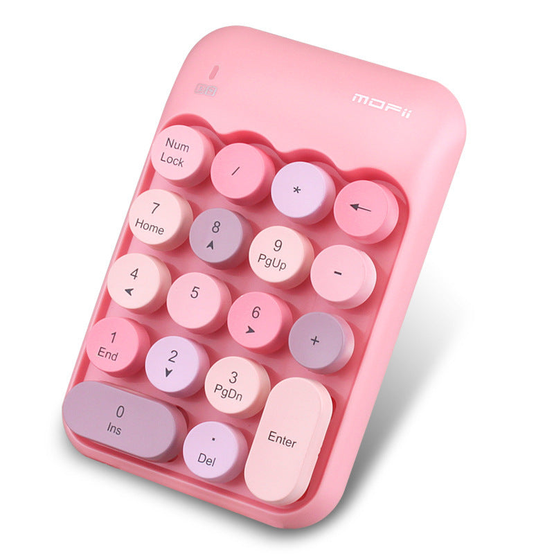 KTX-778003 Wireless Numeric Keyboard for Financial Use - 18-Key Compact Cash Register Keypad