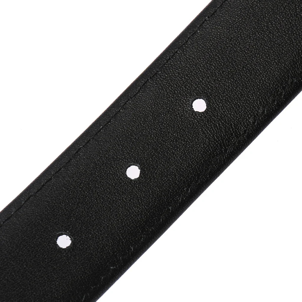 HKM-853779 Crocodile Pattern Leather Cowhide Belt - Stylish and Durable Accessory