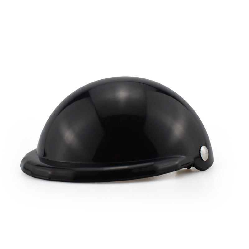 HKM-260179 Pet Safety Helmet with Sunglasses for Dogs and Cats - Monochrome Casual Headwear in Various Sizes