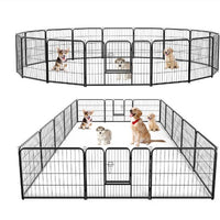 HKM-484883 Durable Indoor Dog Fence with Secure Lock System – Multiple Sizes Available