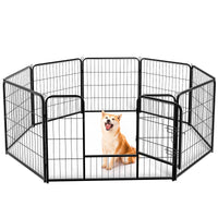 HKM-484883 Durable Indoor Dog Fence with Secure Lock System – Multiple Sizes Available