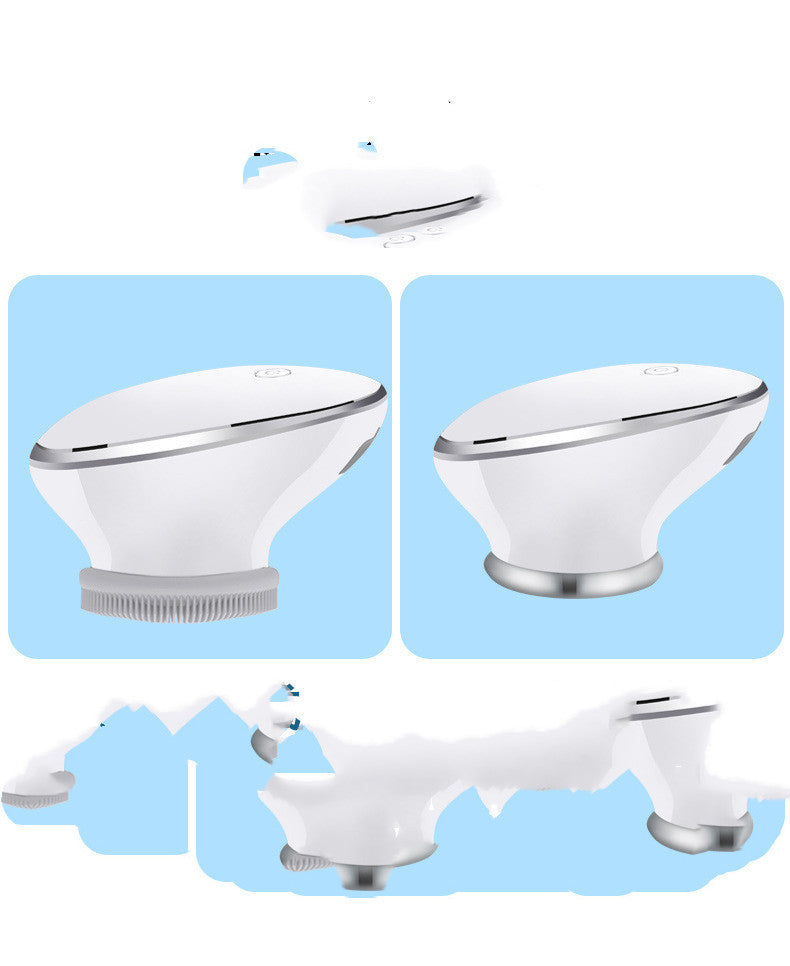 HKM-561875 Silicone Ultrasonic Facial Cleanser and Mask Applicator for Effective Facial Care