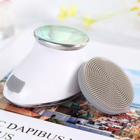 HKM-561875 Silicone Ultrasonic Facial Cleanser and Mask Applicator for Effective Facial Care